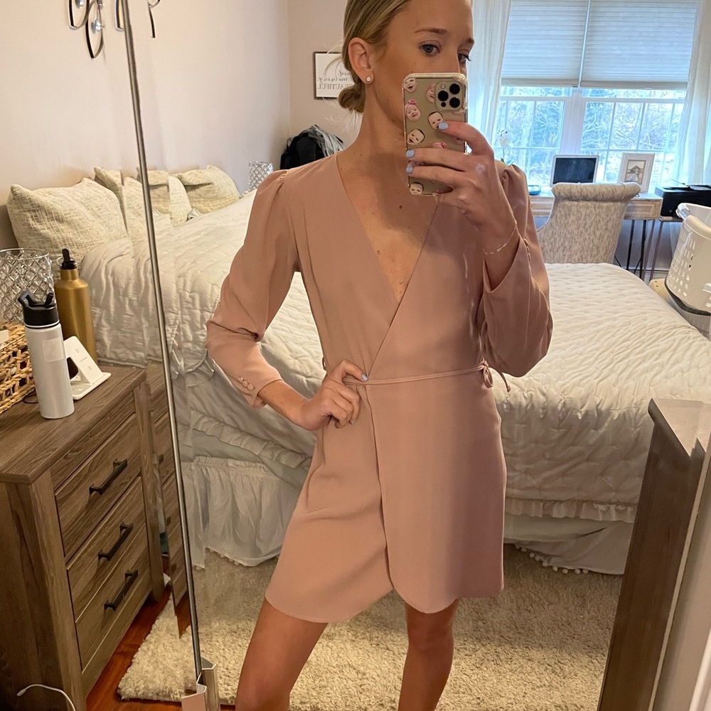 Top shop wrap dress